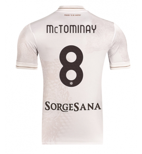 Koszulka piłkarska SSC Napoli Scott McTominay #8 Koszulka Wyjazdowej 2025-26 Krótki Rękaw Koszulka piłkarska SSC Napoli Scott McTominay #8 Koszulka Wyjazdowej 2025-26 Krótki Rękaw