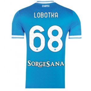 Koszulka piłkarska SSC Napoli Stanislav Lobotka #68 Koszulka Podstawowej 2025-26 Krótki Rękaw Koszulka piłkarska SSC Napoli Stanislav Lobotka #68 Koszulka Podstawowej 2025-26 Krótki Rękaw