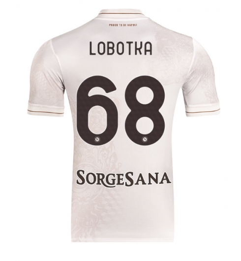Koszulka piłkarska SSC Napoli Stanislav Lobotka #68 Koszulka Wyjazdowej 2025-26 Krótki Rękaw Koszulka piłkarska SSC Napoli Stanislav Lobotka #68 Koszulka Wyjazdowej 2025-26 Krótki Rękaw
