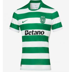 Koszulka piłkarska Sporting CP Koszulka Podstawowej 2025-26 Krótki Rękaw Koszulka piłkarska Sporting CP Koszulka Podstawowej 2025-26 Krótki Rękaw