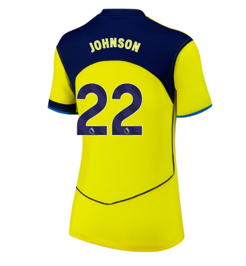 Koszulka piłkarska Tottenham Hotspur Brennan Johnson #22 Koszulka Trzeciej damskie 2025-26 Krótki Rękaw Koszulka piłkarska Tottenham Hotspur Brennan Johnson #22 Koszulka Trzeciej damskie 2025-26 Krótki Rękaw