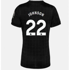 Koszulka piłkarska Tottenham Hotspur Brennan Johnson #22 Koszulka Wyjazdowej damskie 2025-26 Krótki Rękaw