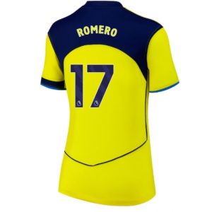 Koszulka piłkarska Tottenham Hotspur Cristian Romero #17 Koszulka Trzeciej damskie 2025-26 Krótki Rękaw