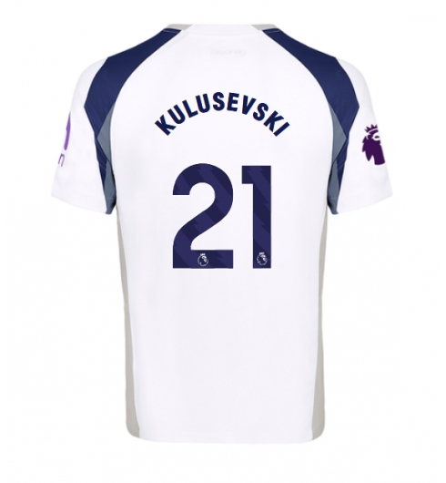 Koszulka piłkarska Tottenham Hotspur Dejan Kulusevski #21 Koszulka Podstawowej 2025-26 Krótki Rękaw Koszulka piłkarska Tottenham Hotspur Dejan Kulusevski #21 Koszulka Podstawowej 2025-26 Krótki Rękaw