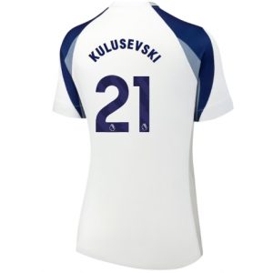 Koszulka piłkarska Tottenham Hotspur Dejan Kulusevski #21 Koszulka Podstawowej damskie 2025-26 Krótki Rękaw