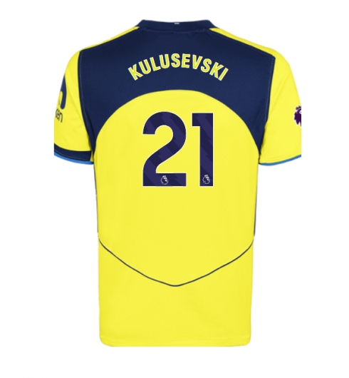 Koszulka piłkarska Tottenham Hotspur Dejan Kulusevski #21 Koszulka Trzeciej 2025-26 Krótki Rękaw Koszulka piłkarska Tottenham Hotspur Dejan Kulusevski #21 Koszulka Trzeciej 2025-26 Krótki Rękaw