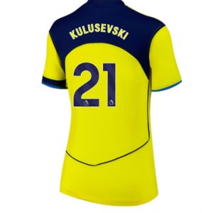 Koszulka piłkarska Tottenham Hotspur Dejan Kulusevski #21 Koszulka Trzeciej damskie 2025-26 Krótki Rękaw