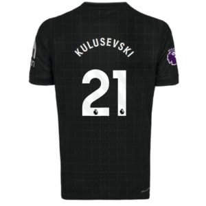 Koszulka piłkarska Tottenham Hotspur Dejan Kulusevski #21 Koszulka Wyjazdowej 2025-26 Krótki Rękaw