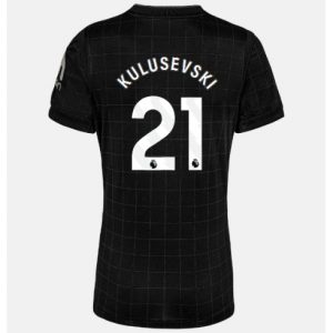 Koszulka piłkarska Tottenham Hotspur Dejan Kulusevski #21 Koszulka Wyjazdowej damskie 2025-26 Krótki Rękaw