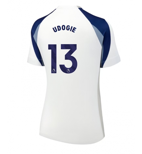 Koszulka piłkarska Tottenham Hotspur Destiny Udogie #13 Koszulka Podstawowej damskie 2025-26 Krótki Rękaw Koszulka piłkarska Tottenham Hotspur Destiny Udogie #13 Koszulka Podstawowej damskie 2025-26 Krótki Rękaw