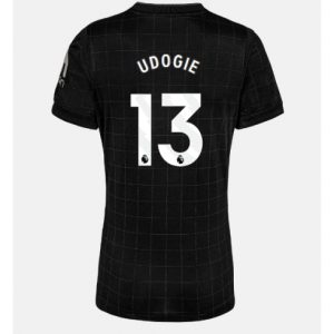 Koszulka piłkarska Tottenham Hotspur Destiny Udogie #13 Koszulka Wyjazdowej damskie 2025-26 Krótki Rękaw Koszulka piłkarska Tottenham Hotspur Destiny Udogie #13 Koszulka Wyjazdowej damskie 2025-26 Krótki Rękaw