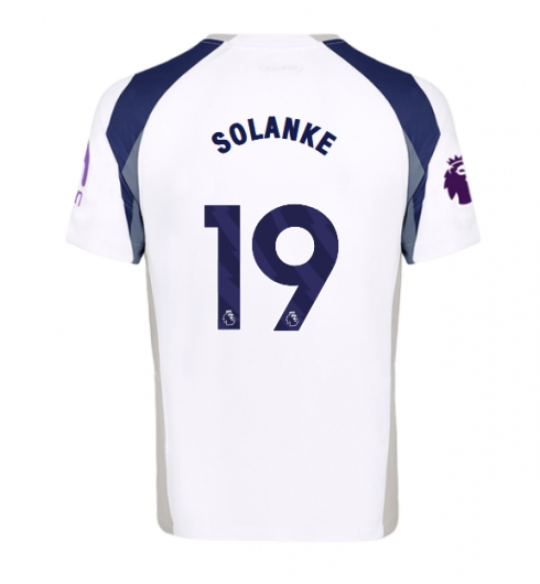 Koszulka piłkarska Tottenham Hotspur Dominic Solanke #19 Koszulka Podstawowej 2025-26 Krótki Rękaw Koszulka piłkarska Tottenham Hotspur Dominic Solanke #19 Koszulka Podstawowej 2025-26 Krótki Rękaw