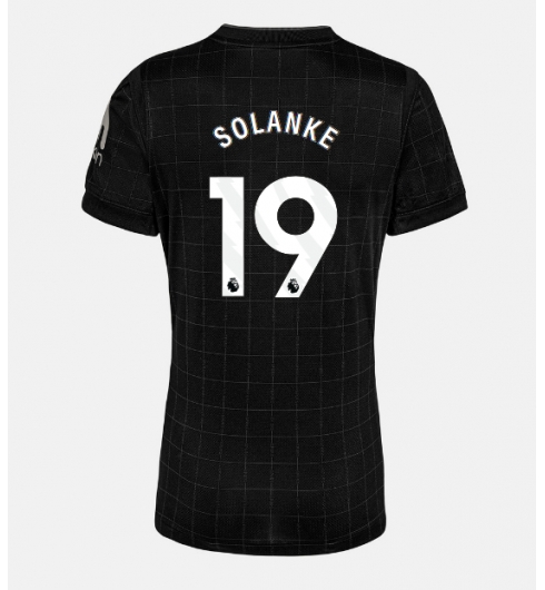 Koszulka piłkarska Tottenham Hotspur Dominic Solanke #19 Koszulka Wyjazdowej damskie 2025-26 Krótki Rękaw Koszulka piłkarska Tottenham Hotspur Dominic Solanke #19 Koszulka Wyjazdowej damskie 2025-26 Krótki Rękaw