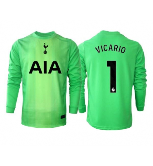 Koszulka piłkarska Tottenham Hotspur Guglielmo Vicario #1 Bramkarskie Koszulka Podstawowej 2025-26 Długi Rękaw Koszulka piłkarska Tottenham Hotspur Guglielmo Vicario #1 Bramkarskie Koszulka Podstawowej 2025-26 Długi Rękaw
