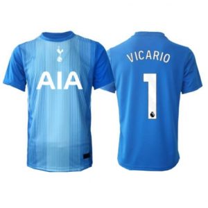 Koszulka piłkarska Tottenham Hotspur Guglielmo Vicario #1 Bramkarskie Koszulka Wyjazdowej 2025-26 Krótki Rękaw Koszulka piłkarska Tottenham Hotspur Guglielmo Vicario #1 Bramkarskie Koszulka Wyjazdowej 2025-26 Krótki Rękaw