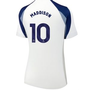 Koszulka piłkarska Tottenham Hotspur James Maddison #10 Koszulka Podstawowej damskie 2025-26 Krótki Rękaw