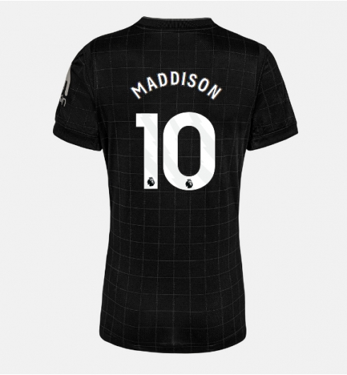 Koszulka piłkarska Tottenham Hotspur James Maddison #10 Koszulka Wyjazdowej damskie 2025-26 Krótki Rękaw Koszulka piłkarska Tottenham Hotspur James Maddison #10 Koszulka Wyjazdowej damskie 2025-26 Krótki Rękaw