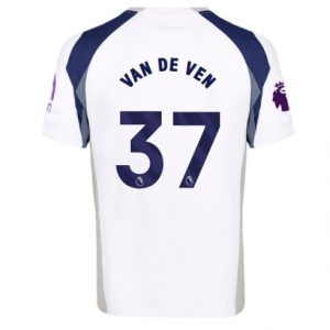 Koszulka piłkarska Tottenham Hotspur Micky van de Ven #37 Koszulka Podstawowej 2025-26 Krótki Rękaw