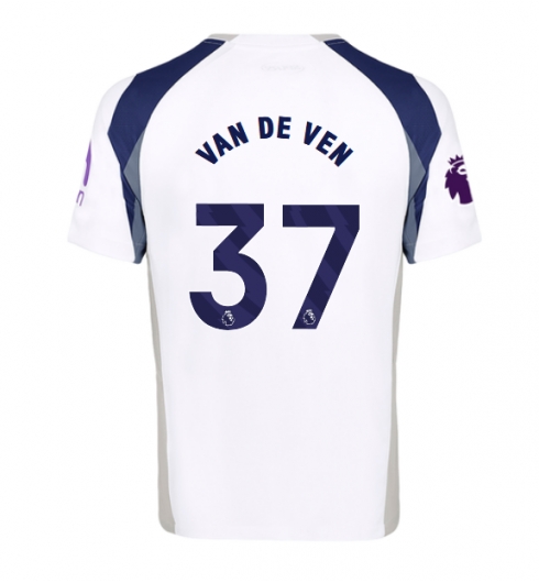 Koszulka piłkarska Tottenham Hotspur Micky van de Ven #37 Koszulka Podstawowej 2025-26 Krótki Rękaw Koszulka piłkarska Tottenham Hotspur Micky van de Ven #37 Koszulka Podstawowej 2025-26 Krótki Rękaw