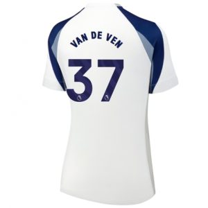 Koszulka piłkarska Tottenham Hotspur Micky van de Ven #37 Koszulka Podstawowej damskie 2025-26 Krótki Rękaw