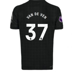 Koszulka piłkarska Tottenham Hotspur Micky van de Ven #37 Koszulka Wyjazdowej 2025-26 Krótki Rękaw