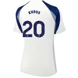 Koszulka piłkarska Tottenham Hotspur Mohammed Kudus #20 Koszulka Podstawowej damskie 2025-26 Krótki Rękaw