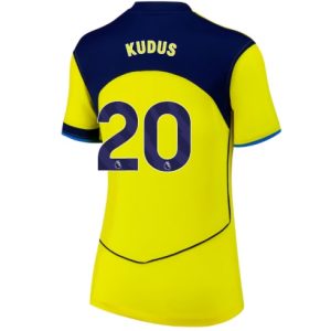 Koszulka piłkarska Tottenham Hotspur Mohammed Kudus #20 Koszulka Trzeciej damskie 2025-26 Krótki Rękaw