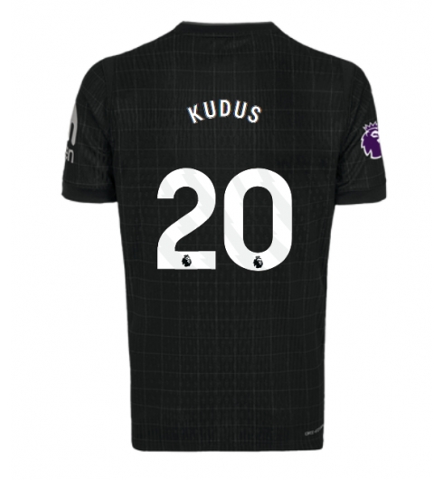 Koszulka piłkarska Tottenham Hotspur Mohammed Kudus #20 Koszulka Wyjazdowej 2025-26 Krótki Rękaw Koszulka piłkarska Tottenham Hotspur Mohammed Kudus #20 Koszulka Wyjazdowej 2025-26 Krótki Rękaw