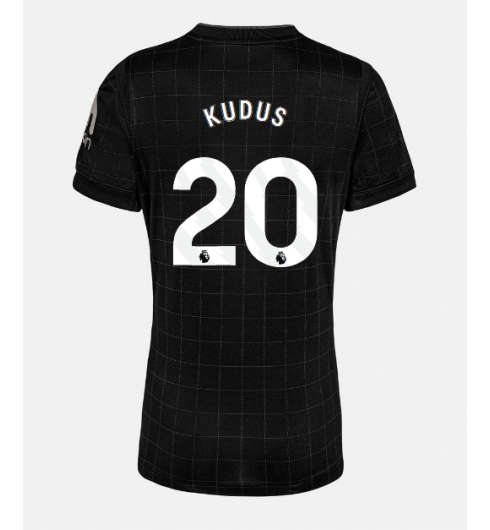 Koszulka piłkarska Tottenham Hotspur Mohammed Kudus #20 Koszulka Wyjazdowej damskie 2025-26 Krótki Rękaw Koszulka piłkarska Tottenham Hotspur Mohammed Kudus #20 Koszulka Wyjazdowej damskie 2025-26 Krótki Rękaw