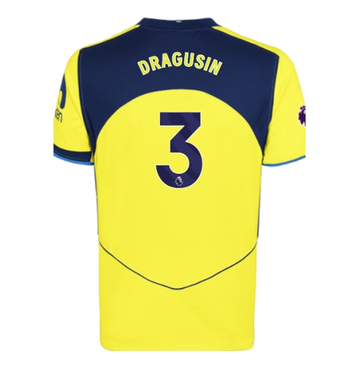 Koszulka piłkarska Tottenham Hotspur Radu Dragusin #3 Koszulka Trzeciej 2025-26 Krótki Rękaw Koszulka piłkarska Tottenham Hotspur Radu Dragusin #3 Koszulka Trzeciej 2025-26 Krótki Rękaw