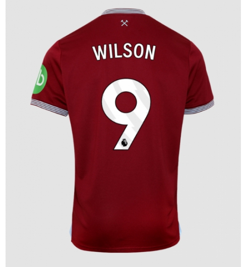 Koszulka piłkarska West Ham United Callum Wilson #9 Koszulka Podstawowej 2025-26 Krótki Rękaw Koszulka piłkarska West Ham United Callum Wilson #9 Koszulka Podstawowej 2025-26 Krótki Rękaw