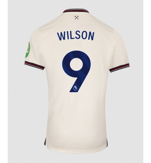 Koszulka piłkarska West Ham United Callum Wilson #9 Koszulka Wyjazdowej 2025-26 Krótki Rękaw Koszulka piłkarska West Ham United Callum Wilson #9 Koszulka Wyjazdowej 2025-26 Krótki Rękaw