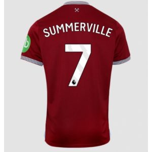 Koszulka piłkarska West Ham United Crysencio Summerville #7 Koszulka Podstawowej 2025-26 Krótki Rękaw Koszulka piłkarska West Ham United Crysencio Summerville #7 Koszulka Podstawowej 2025-26 Krótki Rękaw