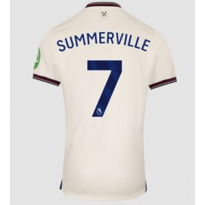 Koszulka piłkarska West Ham United Crysencio Summerville #7 Koszulka Wyjazdowej 2025-26 Krótki Rękaw Koszulka piłkarska West Ham United Crysencio Summerville #7 Koszulka Wyjazdowej 2025-26 Krótki Rękaw