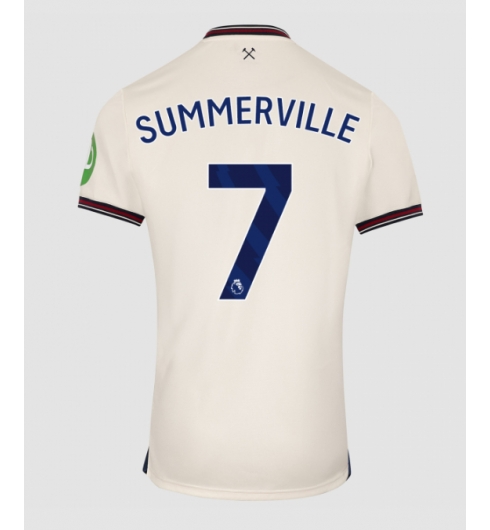 Koszulka piłkarska West Ham United Crysencio Summerville #7 Koszulka Wyjazdowej 2025-26 Krótki Rękaw Koszulka piłkarska West Ham United Crysencio Summerville #7 Koszulka Wyjazdowej 2025-26 Krótki Rękaw