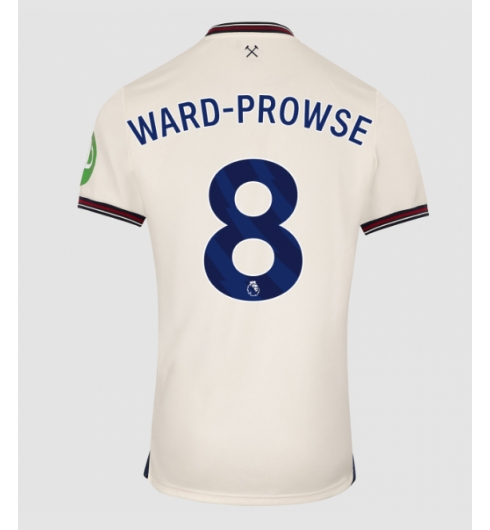 Koszulka piłkarska West Ham United James Ward-Prowse #8 Koszulka Wyjazdowej 2025-26 Krótki Rękaw Koszulka piłkarska West Ham United James Ward-Prowse #8 Koszulka Wyjazdowej 2025-26 Krótki Rękaw