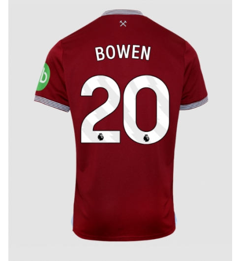 Koszulka piłkarska West Ham United Jarrod Bowen #20 Koszulka Podstawowej 2025-26 Krótki Rękaw Koszulka piłkarska West Ham United Jarrod Bowen #20 Koszulka Podstawowej 2025-26 Krótki Rękaw