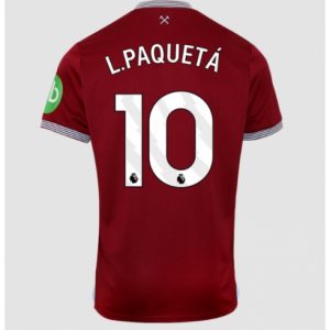 Koszulka piłkarska West Ham United Lucas Paqueta #10 Koszulka Podstawowej 2025-26 Krótki Rękaw 99 Koszulka piłkarska West Ham United Lucas Paqueta #10 Koszulka Podstawowej 2025-26 Krótki Rękaw