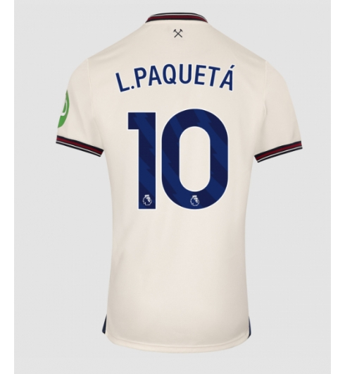 Koszulka piłkarska West Ham United Lucas Paqueta #10 Koszulka Wyjazdowej 2025-26 Krótki Rękaw Koszulka piłkarska West Ham United Lucas Paqueta #10 Koszulka Wyjazdowej 2025-26 Krótki Rękaw