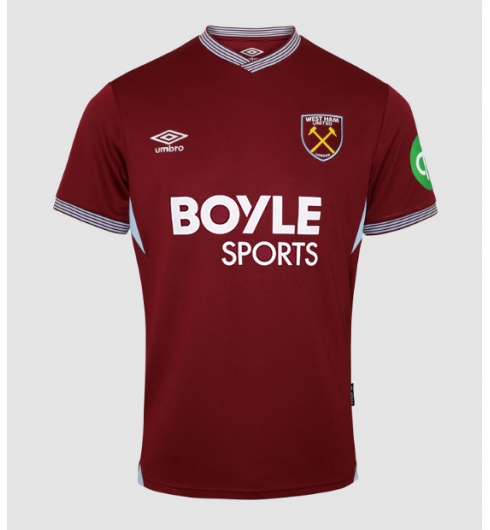 Koszulka piłkarska West Ham United Mateus Fernandes #18 Koszulka Podstawowej 2025-26 Krótki Rękaw 2 Koszulka piłkarska West Ham United Mateus Fernandes #18 Koszulka Podstawowej 2025-26 Krótki Rękaw