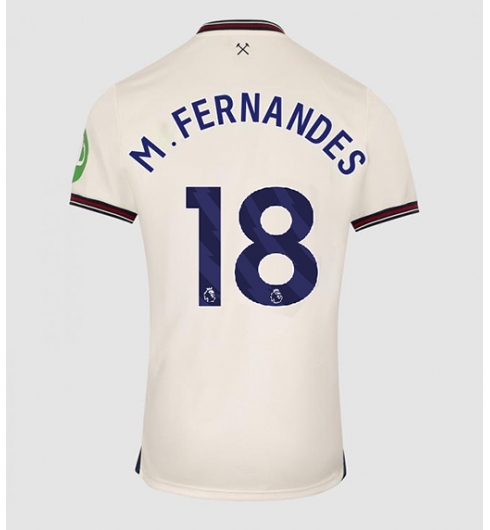 Koszulka piłkarska West Ham United Mateus Fernandes #18 Koszulka Wyjazdowej 2025-26 Krótki Rękaw Koszulka piłkarska West Ham United Mateus Fernandes #18 Koszulka Wyjazdowej 2025-26 Krótki Rękaw