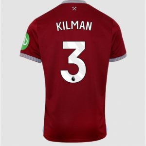Koszulka piłkarska West Ham United Max Kilman #3 Koszulka Podstawowej 2025-26 Krótki Rękaw Koszulka piłkarska West Ham United Max Kilman #3 Koszulka Podstawowej 2025-26 Krótki Rękaw