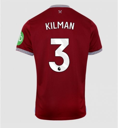 Koszulka piłkarska West Ham United Max Kilman #3 Koszulka Podstawowej 2025-26 Krótki Rękaw Koszulka piłkarska West Ham United Max Kilman #3 Koszulka Podstawowej 2025-26 Krótki Rękaw