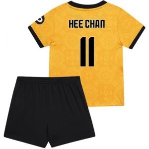 Koszulka piłkarska Wolves Hee-chan Hwang #11 Koszulka Podstawowej dziecięce 2025-26 +Krótkie Spodenk