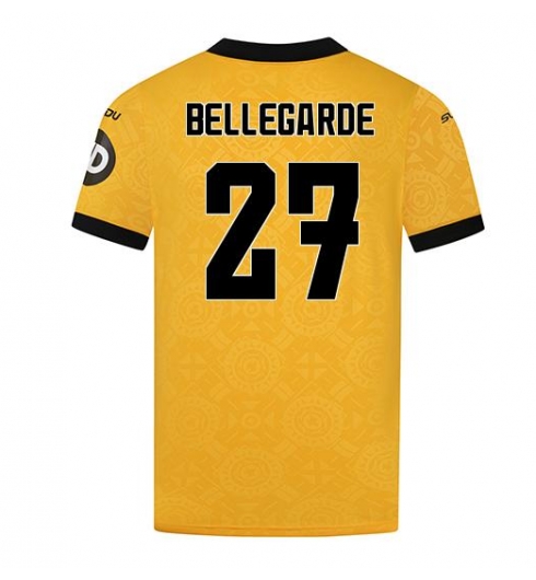 Koszulka piłkarska Wolves Jean-Ricner Bellegarde #27 Koszulka Podstawowej 2025-26 Krótki Rękaw Koszulka piłkarska Wolves Jean-Ricner Bellegarde #27 Koszulka Podstawowej 2025-26 Krótki Rękaw