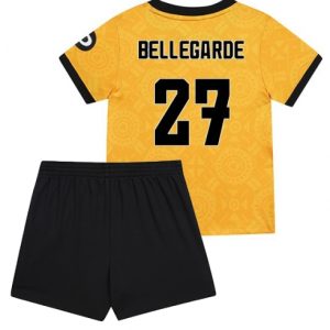 Koszulka piłkarska Wolves Jean-Ricner Bellegarde #27 Koszulka Podstawowej dziecięce 2025-26 +Krótkie Spodenk