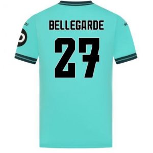 Koszulka piłkarska Wolves Jean-Ricner Bellegarde #27 Koszulka Wyjazdowej 2025-26 Krótki Rękaw Koszulka piłkarska Wolves Jean-Ricner Bellegarde #27 Koszulka Wyjazdowej 2025-26 Krótki Rękaw