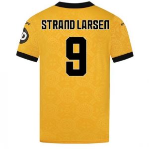 Koszulka piłkarska Wolves Jorgen Strand Larsen #9 Koszulka Podstawowej 2025-26 Krótki Rękaw Koszulka piłkarska Wolves Jorgen Strand Larsen #9 Koszulka Podstawowej 2025-26 Krótki Rękaw