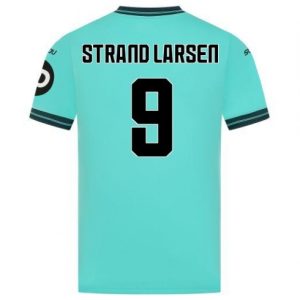 Koszulka piłkarska Wolves Jorgen Strand Larsen #9 Koszulka Wyjazdowej 2025-26 Krótki Rękaw Koszulka piłkarska Wolves Jorgen Strand Larsen #9 Koszulka Wyjazdowej 2025-26 Krótki Rękaw