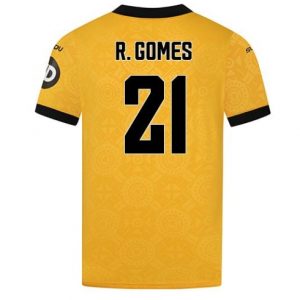 Koszulka piłkarska Wolves Rodrigo Gomes #21 Koszulka Podstawowej 2025-26 Krótki Rękaw Koszulka piłkarska Wolves Rodrigo Gomes #21 Koszulka Podstawowej 2025-26 Krótki Rękaw